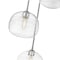 Z-Lite Harmony 3 Light Pendant, Brushed Nickel & Clear 486P10-3R-BN - alternate 7